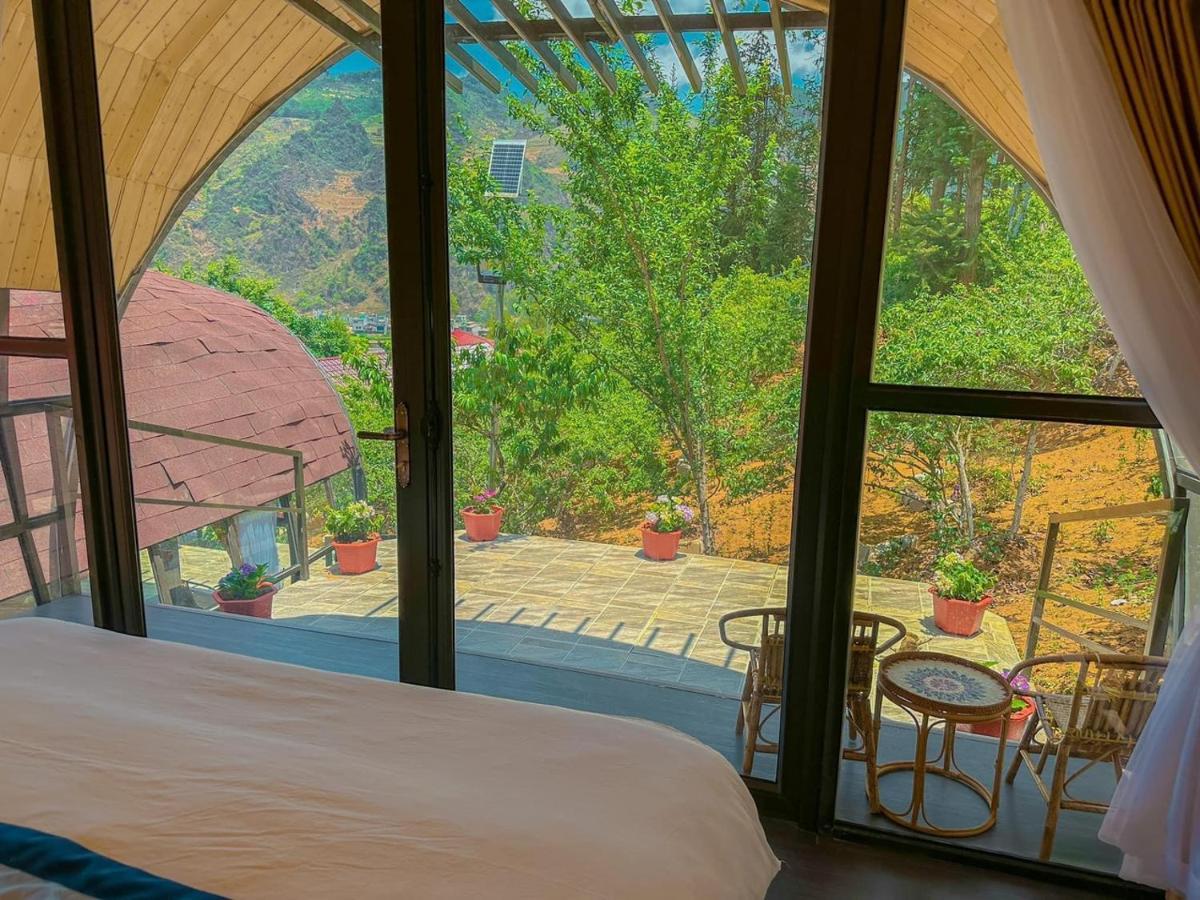 Plum Homestay Đồng Văn Esterno foto