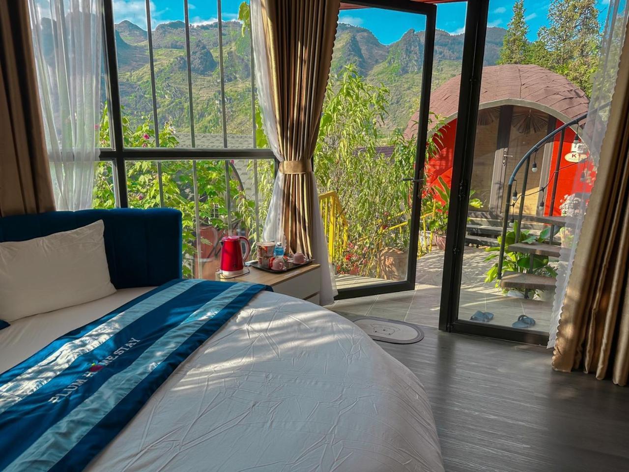 Plum Homestay Đồng Văn Esterno foto